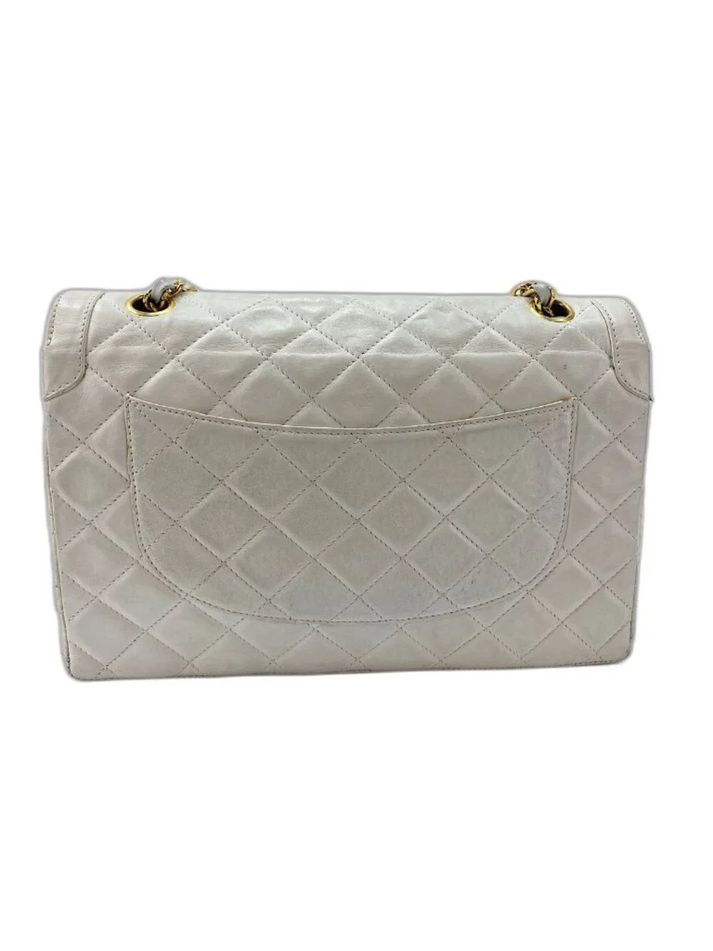 Chanel Shoulder Bag Lambskin Quilted 25